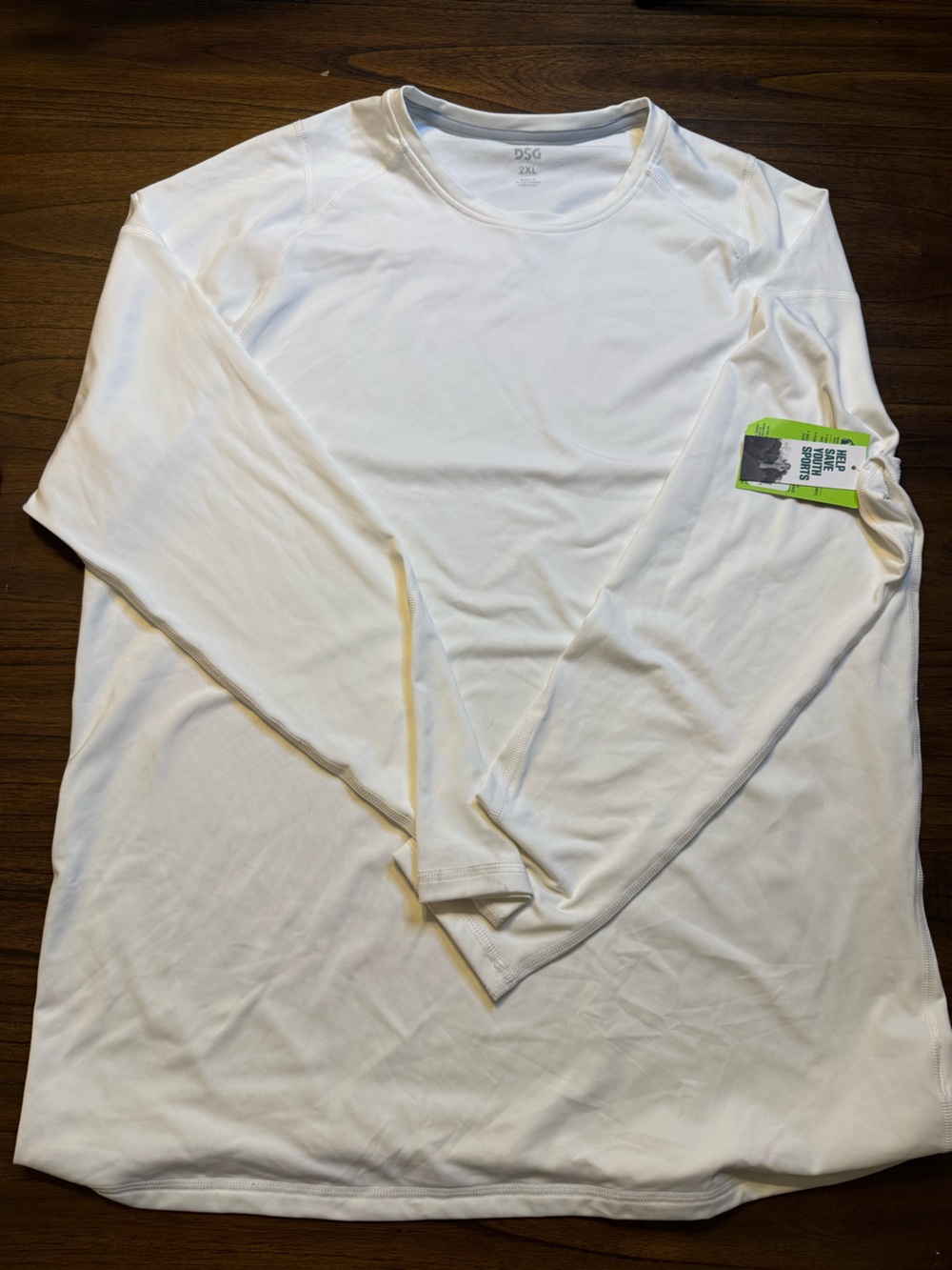 White DSG Performance Shirt